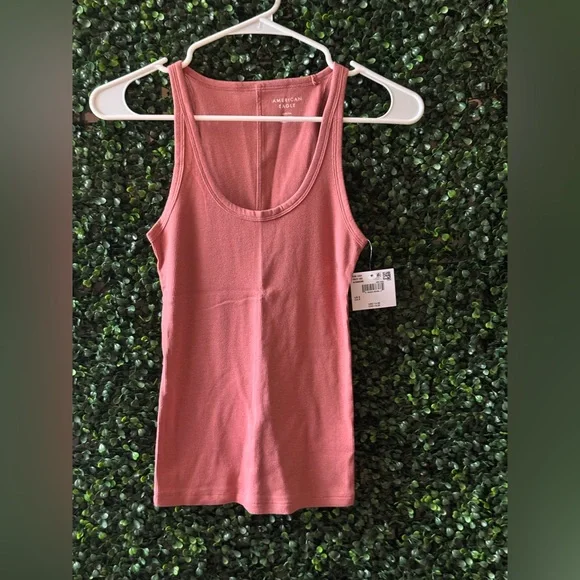 AMERICAN EAGLE AE BOYFRIEND SCOOP TANK TOP - Picture 3 of 11